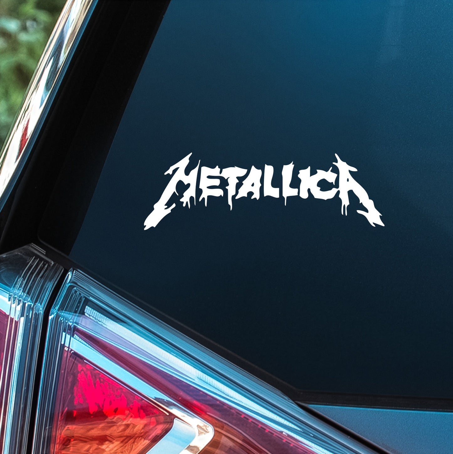Metallica (Spattered Logo) - Premium Vinyl Decal