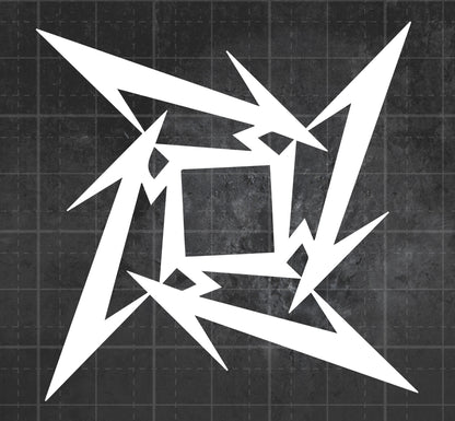 Metallica (M Star) - Premium Vinyl Decal