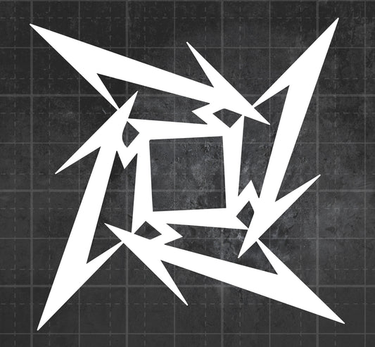 Metallica (M Star) - Premium Vinyl Decal