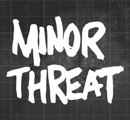 Minor Threat - Premium Vinyl Decal