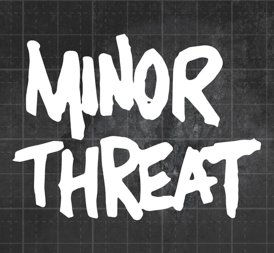 Minor Threat - Premium Vinyl Decal
