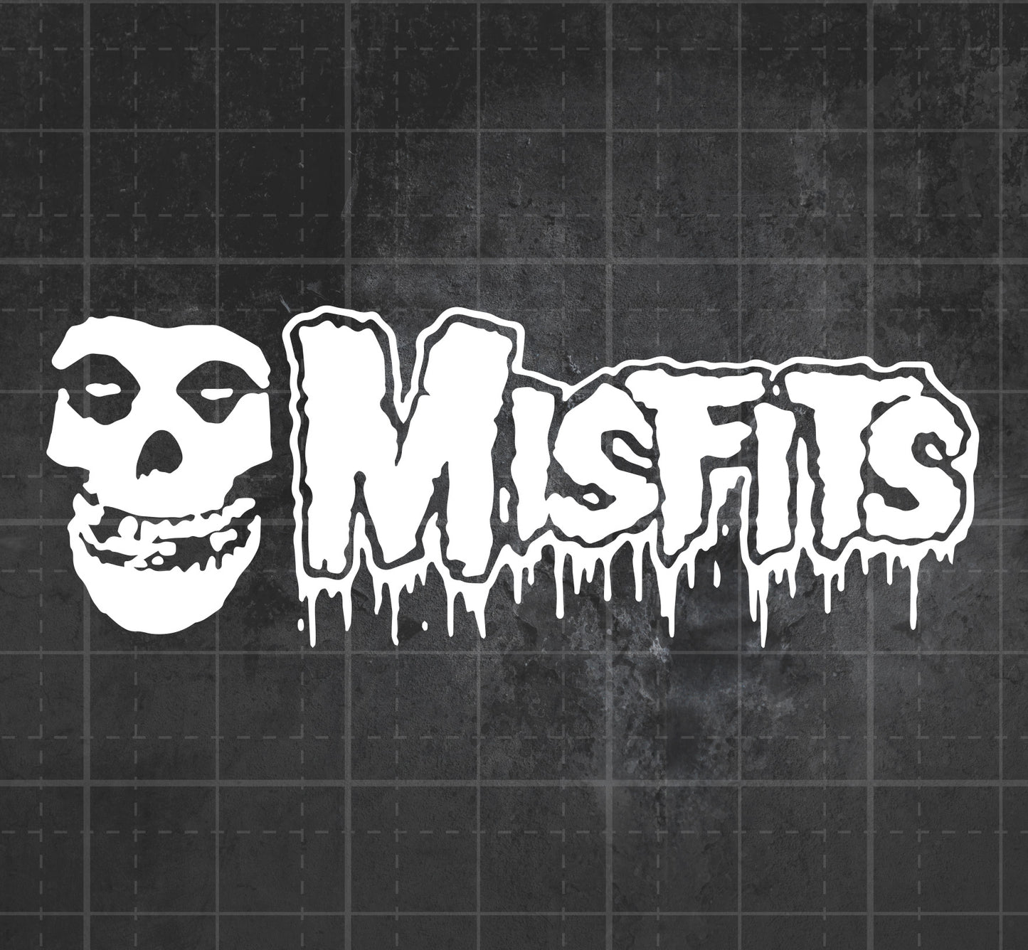 Misfits (With Skull) - Premium Vinyl Decal