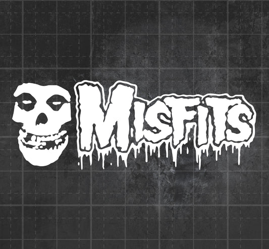 Misfits (With Skull) - Premium Vinyl Decal