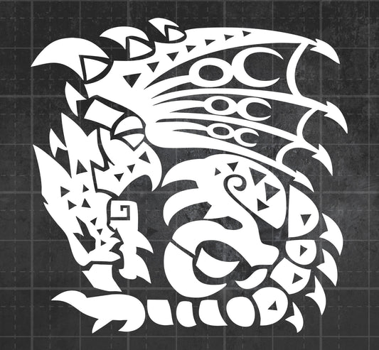 Monster Hunter (Rathlos) - Premium Vinyl Decal