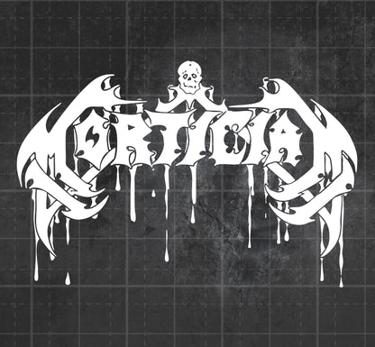 Mortician (Bloody) - Premium Vinyl Decal