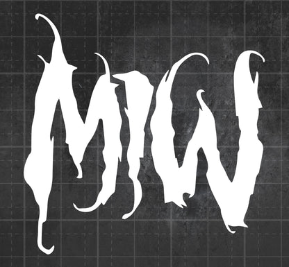 Motionless In White (MIW) - Premium Vinyl Decal