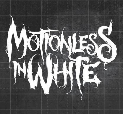 Motionless In White - Premium Vinyl Decal