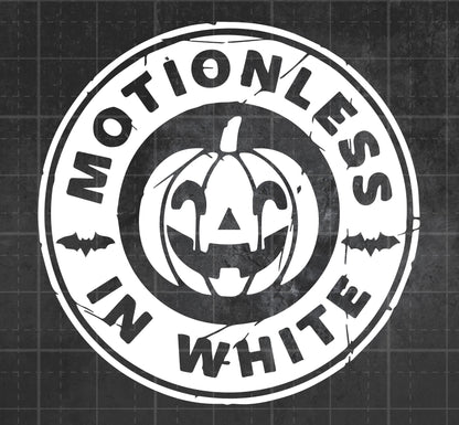 Motionless In White (Pumpkin) - Premium Vinyl Decal