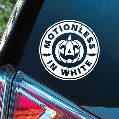 Motionless In White (Pumpkin) - Premium Vinyl Decal