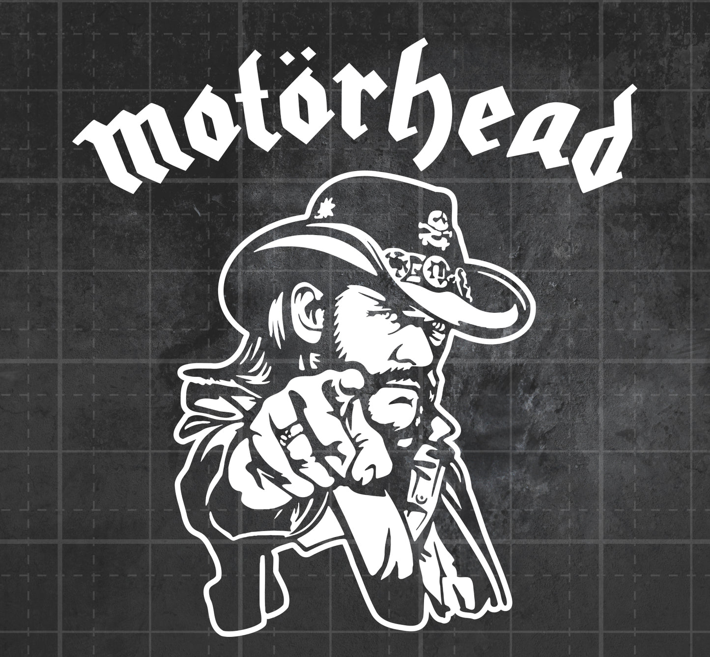 Motorhead (Lemmy) - Premium Vinyl Decal