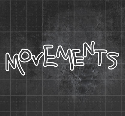 Movements - Premium Vinyl Decal