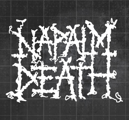 Napalm Death - Premium Vinyl Decal