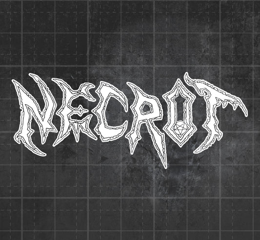 Necrot (Detailed) - Premium Vinyl Decal