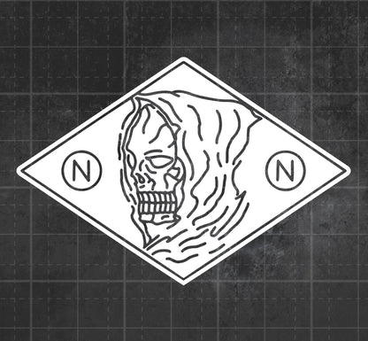 Nothing,Nowhere - Premium Vinyl Decal