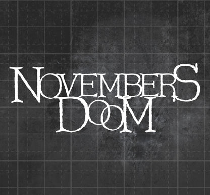 Novembers Doom - Premium Vinyl Decal