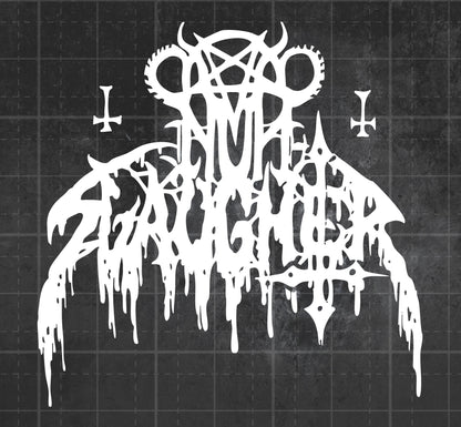 Nunslaughter - Premium Vinyl Decal
