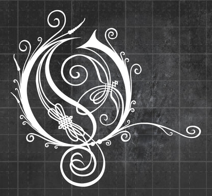 Opeth (O) - Premium Vinyl Decal