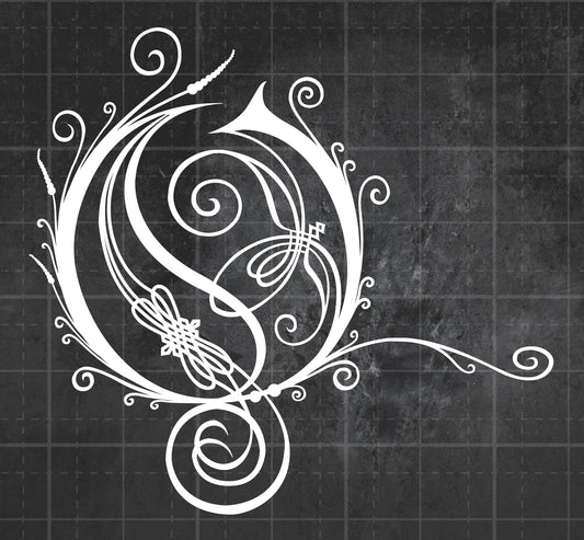 Opeth (O) - Premium Vinyl Decal