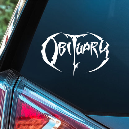 Obituary - Premium Vinyl Decal