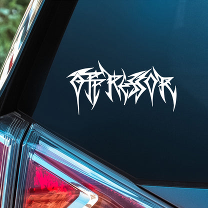 Oppressor - Premium Vinyl Decal