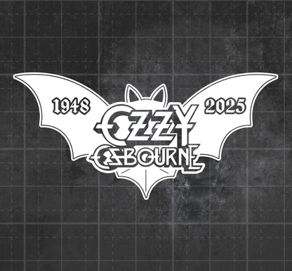 Ozzy Osbourne (Tribute) - Premium Vinyl Decal