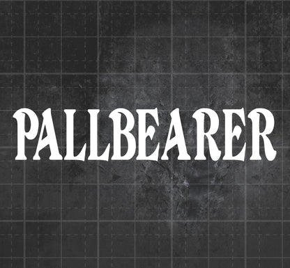 Pallbearer - Premium Vinyl Decal