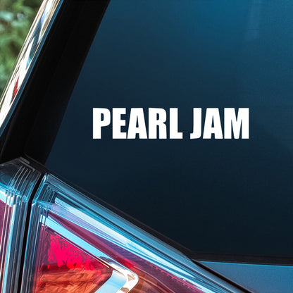 Pearl Jam - Premium Vinyl Decal