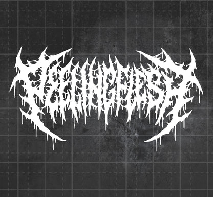 Peeling Flesh - Premium Vinyl Decal