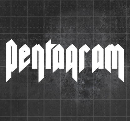 Pentagram - Premium Vinyl Decal