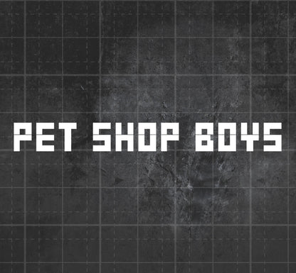 Pet Shop Boys - Premium Vinyl Decal