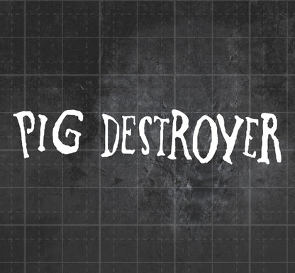 Pig Destroyer - Premium Vinyl Decal