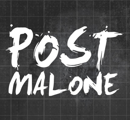 Post Malone - Premium Vinyl Decal