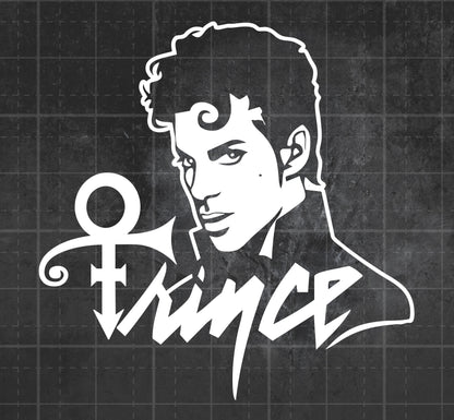 Prince (Face) - Premium Vinyl Decal
