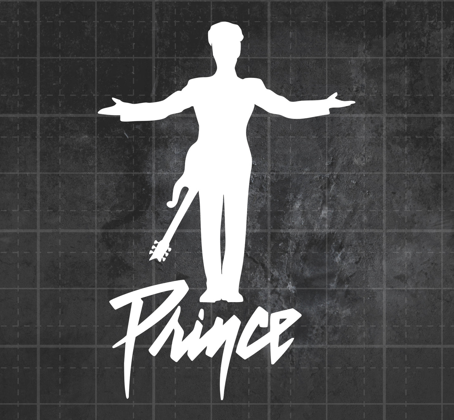 Prince (Silhouette) - Premium Vinyl Decal