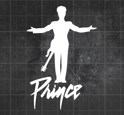 Prince (Silhouette) - Premium Vinyl Decal