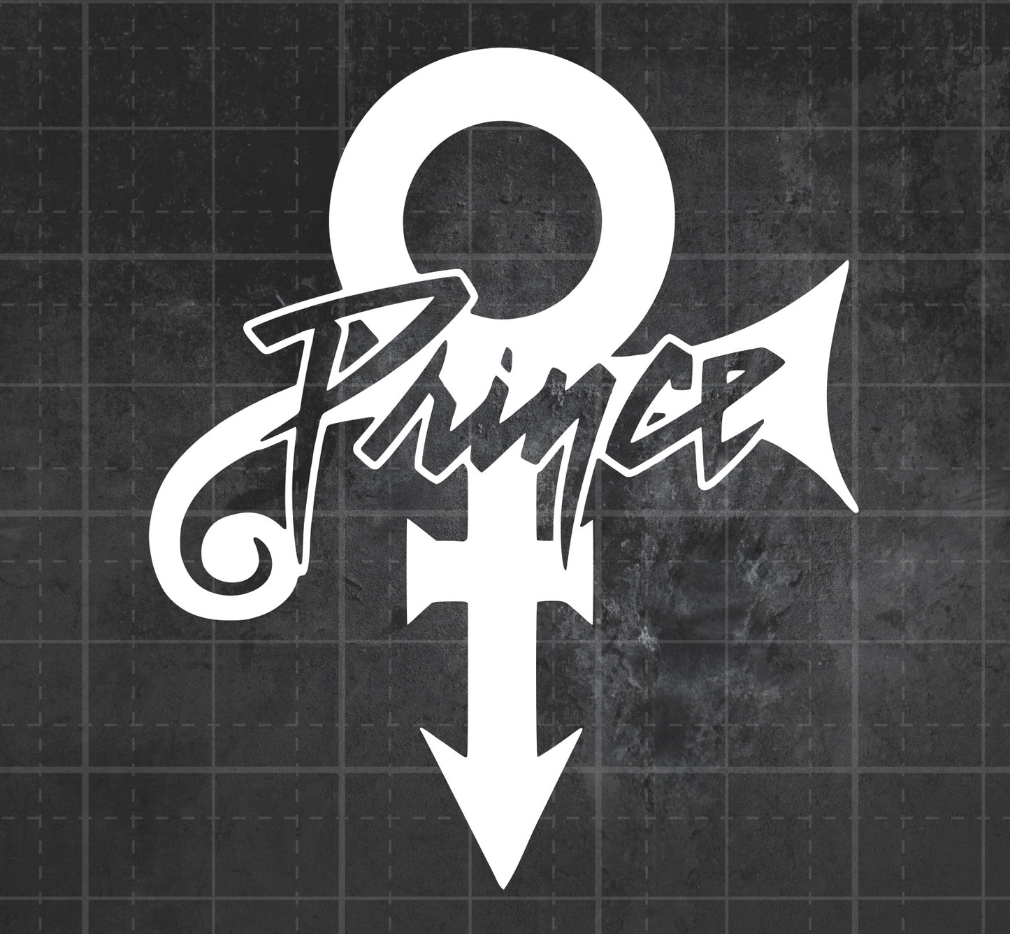 Prince (Symbol with Name) - Premium Vinyl Decal