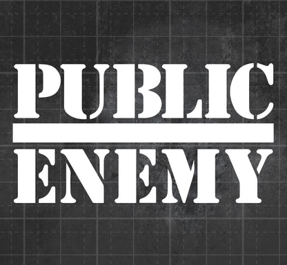 Public Enemy - Premium Vinyl Decal