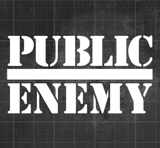 Public Enemy - Premium Vinyl Decal