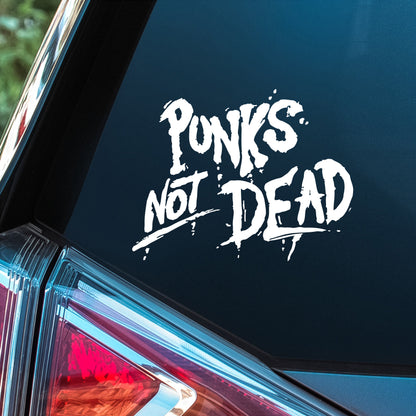 Punks Not Dead - Premium Vinyl Decal
