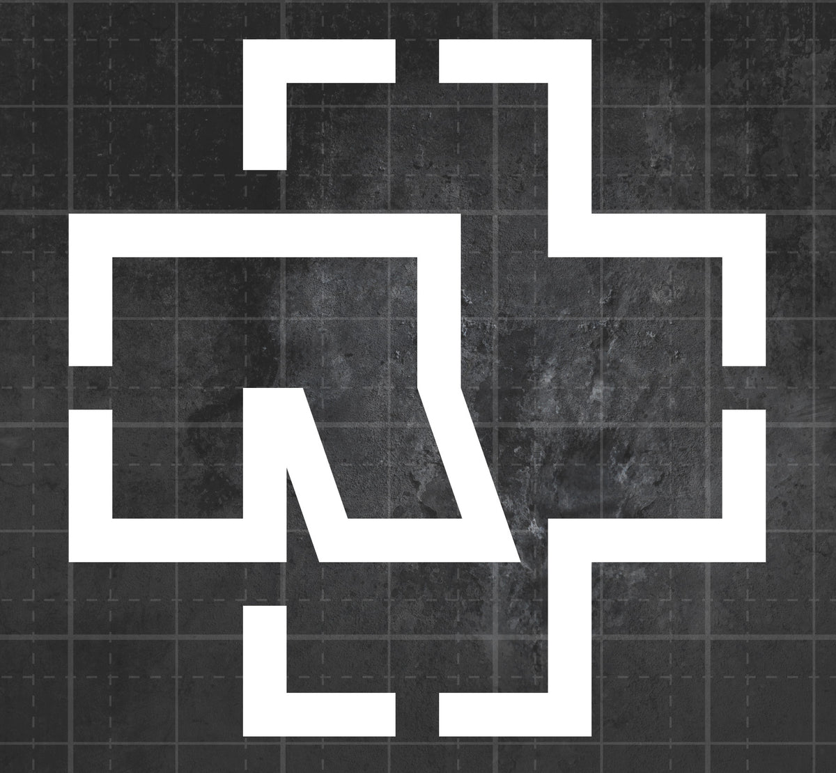 R. Cross Sticker Rammstein (R Cross) - Premium Vinyl Decal – Riot! Sticker Co.