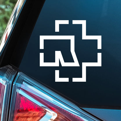 Rammstein (R Cross) - Premium Vinyl Decal