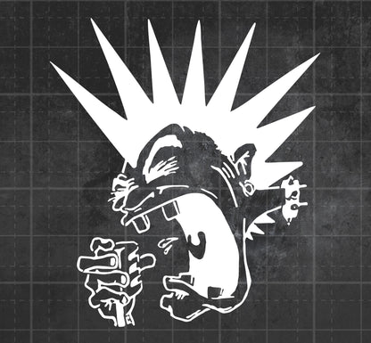 Rancid (Mohawk Guy)- Premium Vinyl Decal