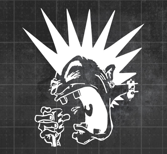 Rancid (Mohawk Guy)- Premium Vinyl Decal