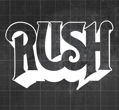 Rush - Premium Vinyl Decal