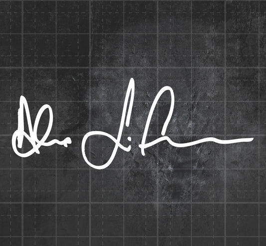 Rush (Alex Lifeson Signature) - Premium Vinyl Decal