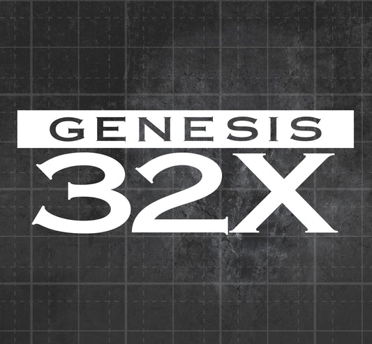 Sega 32X - Premium Vinyl Decal