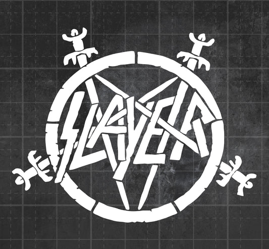 Slayer (Pentagram) - Premium Vinyl Decal