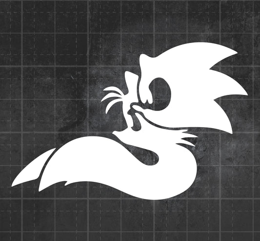 Sonic and Tails - Premium Vinyl Decal