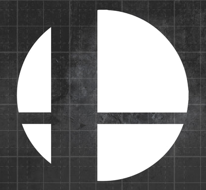 Super Smash Bros - Premium Vinyl Decal