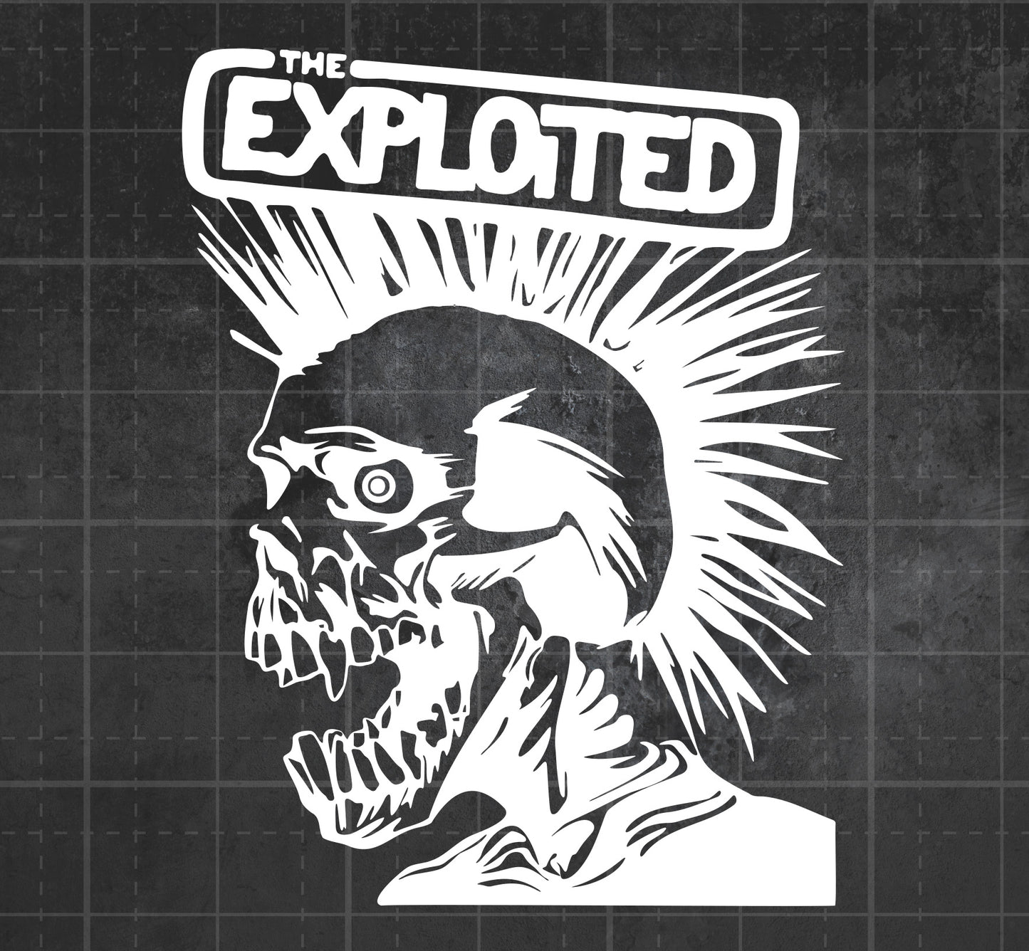 The Exploited (Skeleton) - Premium Vinyl Decal